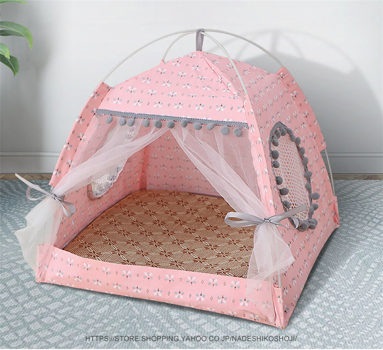 ペットテント ペットベッド キャットハウス 小型犬 猫 犬 猫箱 ペットグッズ ドッグハウス キャットハウス 猫ハウス 寝床 隠れ家 かわいい 組み立て簡単