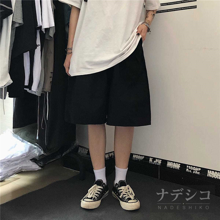 ーツの新しい服のズボン、夏はワイドパンツ、ショートパンツの3