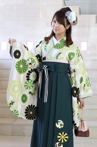 卒業式 袴 レンタル 女 袴セット 卒業式袴セット2尺袖着物＆袴 フル 
