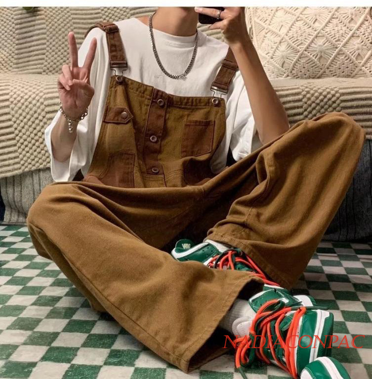 SALE/70%OFF】 メンズ オーバーオール サロペットデニム 大きいサイズ ボトムス 作業服 カジュアル 3色 XXL ブラウン オーバーオール サロペットメンズ デニム カジュアルパンツ カーゴパンツ ゆったり 大きいサイズ ミリタリー 作業服 父の日 プレゼント20代 30代 40代 50代