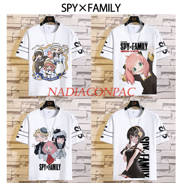 スパイファミリー Tシャツ 大人 SPY×FAMILY 半袖 アニメ アーニャ ヨル ロイド かわいい 春夏 柔らかい 誕生日 プレゼント  スパイファミリー グッズ dCtZATMY8e, キャラクター衣装 - bballgolf.com