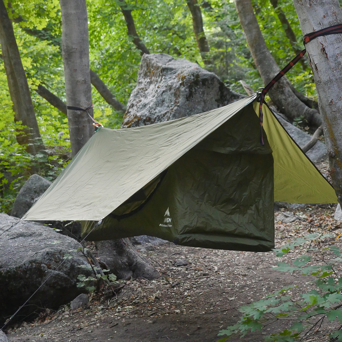 日本唯一の正規代理店 ヘブンテント Haven Tent キャンプ ハンモック 屋外 ハンモックテント 蚊帳 ソロキャンプ テント アウトドア