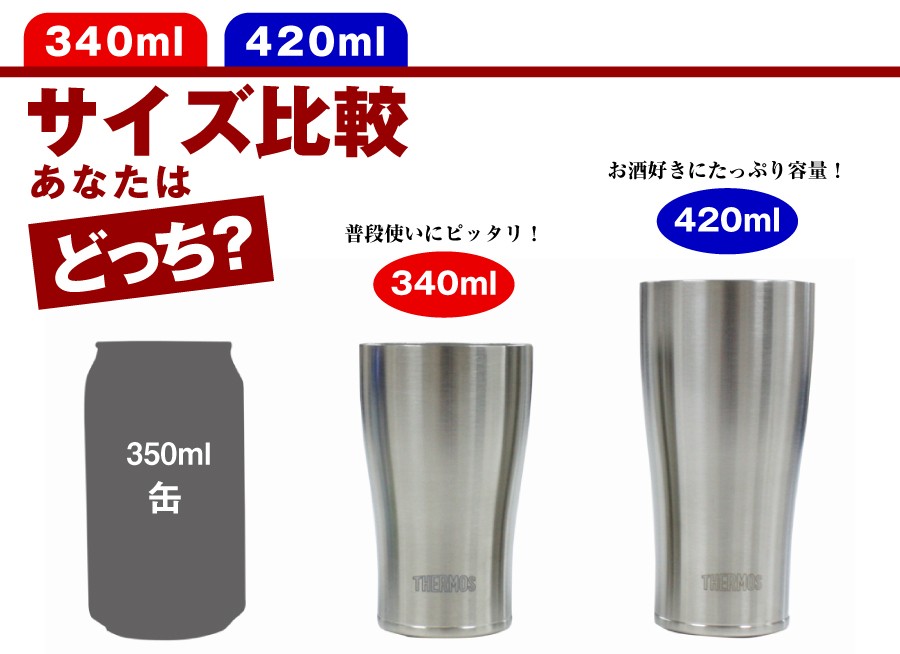 THERMOS（サーモス） タンブラー ゴルフ コンペ 景品サーモス 420ml