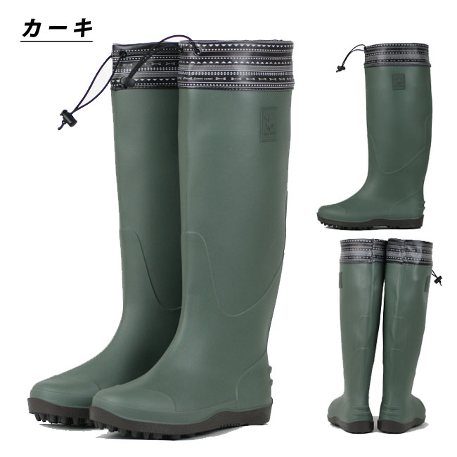 Green camel（グリーンキャメル） 長靴 メンズ 携帯 軽量 ワークブーツ