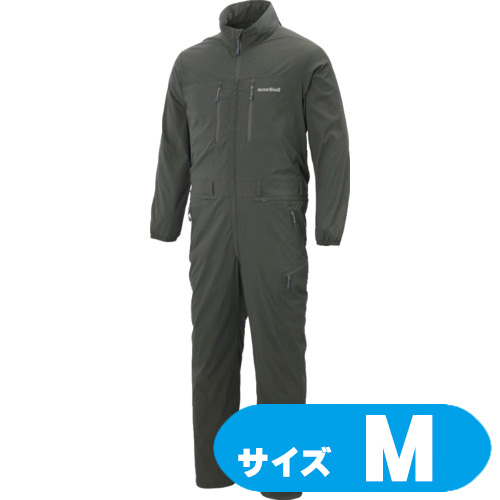 1132309DGNM montbell つなぎ服 ファンブロー ストレッチカバーオール 1132309 DGN M