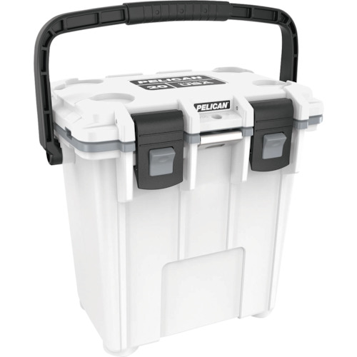20Q-1-WHTGRY PELICAN 20QT エリートクーラー ホワイトXグレー