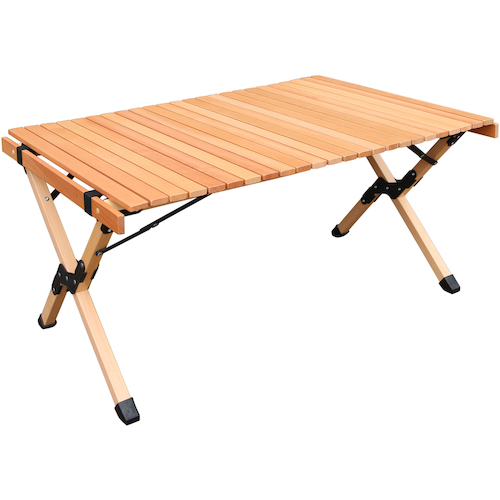 楽天市場】角利産業 KINGMAX ウッドロールテーブル 約900×600×440mm
