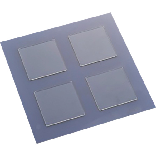 GT0122020 EXSEAL 耐震ゲル 転倒防止シート ゲルタック お徳用 80×80×2mm(角型)