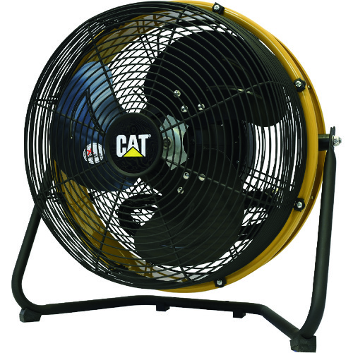 HV14S360 CAT 工場扇 35cm(壁・床タイプ)羽根軸360°半転機能付 イエロー