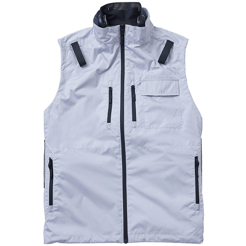 N25-02SG-L SHOWA ペルチェ付き空調服 COOLFIX PLT2 エアーベスト グレーL ペルチェ2個入