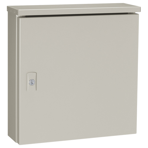 【受注品】OAPV12-33 日東工業 太陽光発電システム用キャビネット(接続箱専用、アルミ製基板) ライトベージュ色、フカサ120mm【代引き・キャンセル不可】