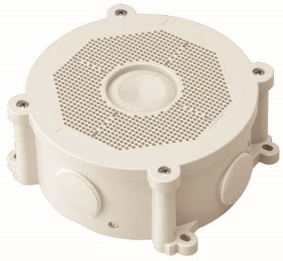 PVMC-ANFM 未来工業 防犯カメラ取付丸ボックス ミルキーホワイト色