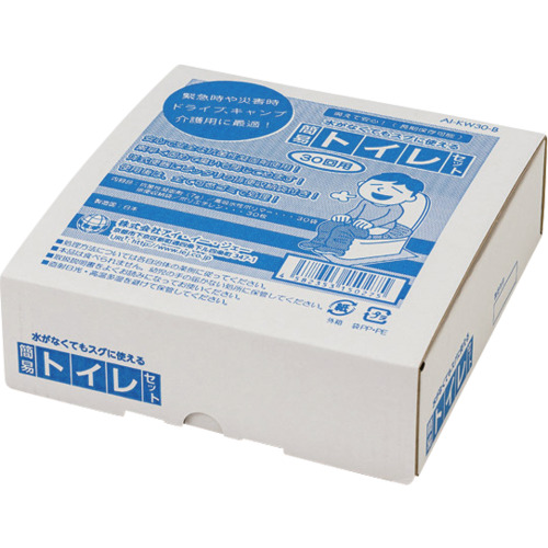 S387220 IEJ 簡易トイレ 簡易トイレセット30回分 12個入