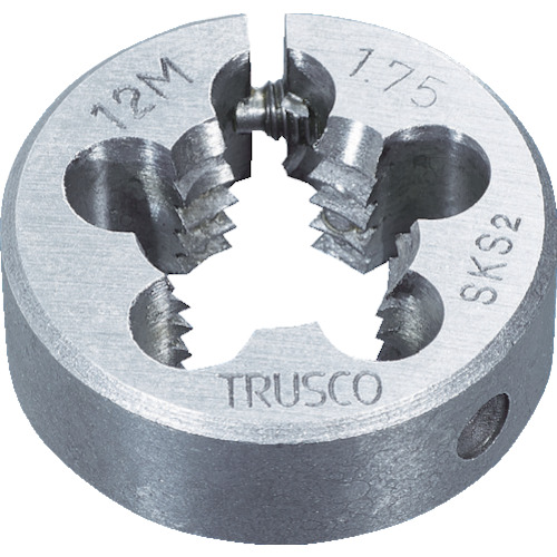 -トトマル- T75D-56X1.5 TRUSCO 丸ダイス 細目 75径 M56X1.5(SKS) トラスコ