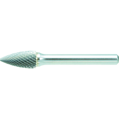 TRUSCO(トラスコ中山):超硬バー トンガリ型 Φ9.5X刃長19X軸6 コースカット TH4C095 オレンジブック 4365712 TB4C095 TRUSCO 超硬バー トンガリ型 Φ9.5X刃長19X軸6 ダブル