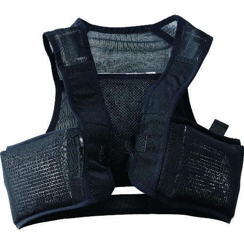 作業服 冷却衣料 TRUSCO アイシングベスト 単品 (TICEV-BK)