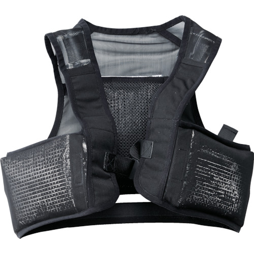 作業服 冷却衣料 TRUSCO アイシングベスト 保冷剤3個セット (TICEV-SET)