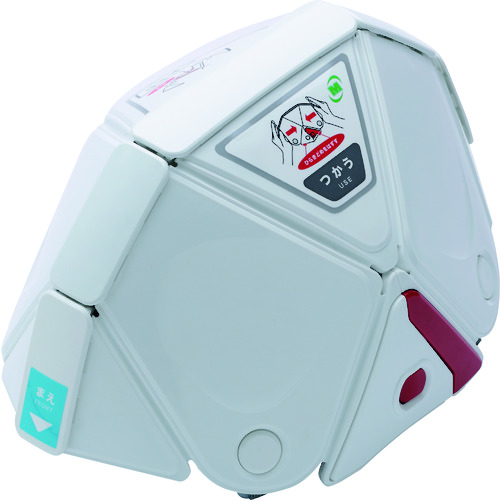 TSC10KW ミドリ安全 子ども用 防災用折りたたみヘルメット フラット