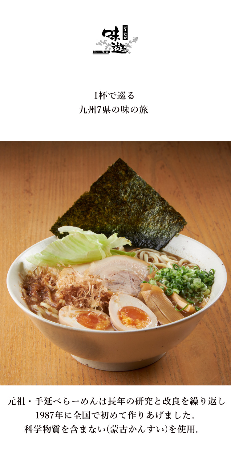 【パラパラ様】専用・4点同時購入フォロー割特価（1/2) 緑360g×2袋 長崎県公式】 ダイニング味遊 元祖手延べラーメン よくばり九州7県 味