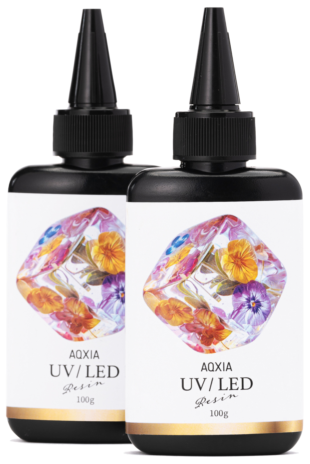 プロのレジン作家推薦x制作動画 レジン液 UV/LED対応 レジン セット 大容量 UVレジン UVレジン液 LEDレジン液 レジン液 モールド 対応 200g 300g 400g AQXIA |  | 01