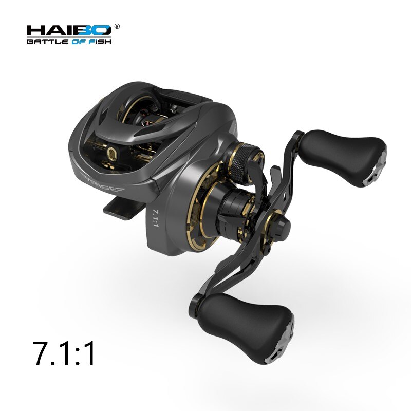 Hazibo-ベイトキャスティングフィッシングリール 2023モデル 11b 1rb 6.4:1-8.1:1 長距離キャスティング用 1rb >>>