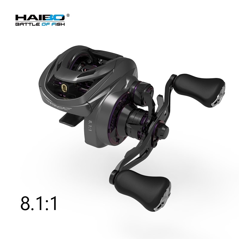 Hazibo-ベイトキャスティングフィッシングリール 2023モデル 11b 1rb 6.4:1-8.1:1 長距離キャスティング用 1rb >>>