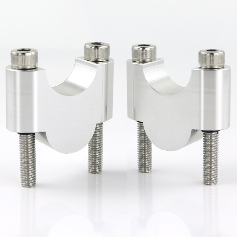 最大48%OFFクーポンWorld Imp Motor クランプ 用 セットバックスペーサー ハンドル バイク CNC アルミ セット 22mm キ  キット バック ハンドル