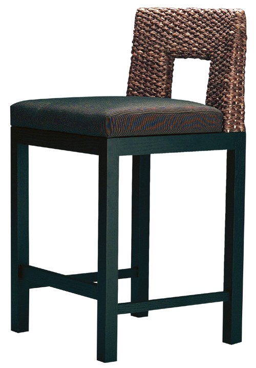 カウンター チェア バースツール 椅子 イス クッション アジアン 高