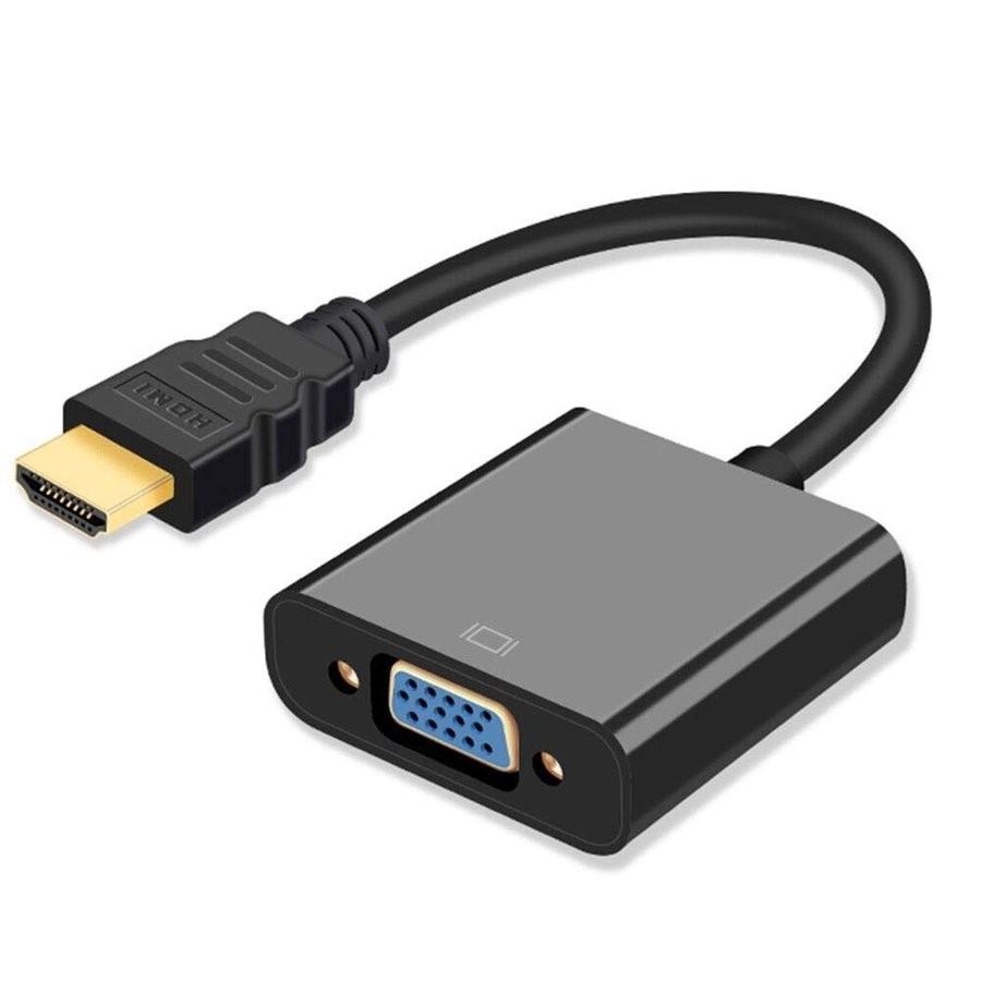 HDMI VGA 変換アダプタ 変換ケーブル D-SUB 15ピン 1080P プロジェクター PC HDTV 用 変換 アダプターPC DVD  HDTV用 HDCP 1.0 / 1.1 / 1.2 電源不要 黒 白 :0981-000410:CENTRALITY Yahoo!ショッピング店 -  通販 - Yahoo!ショッピング