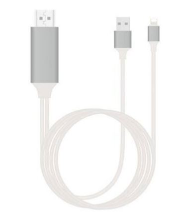 HDMI Lightning 変換ケーブル HDMI分配器 2m iPhone アイフォン ipad mini iPod スマホ高解像度 1080p 画面 ライトニング 充電 アダプタ テレビ出力｜nagomi-company｜03