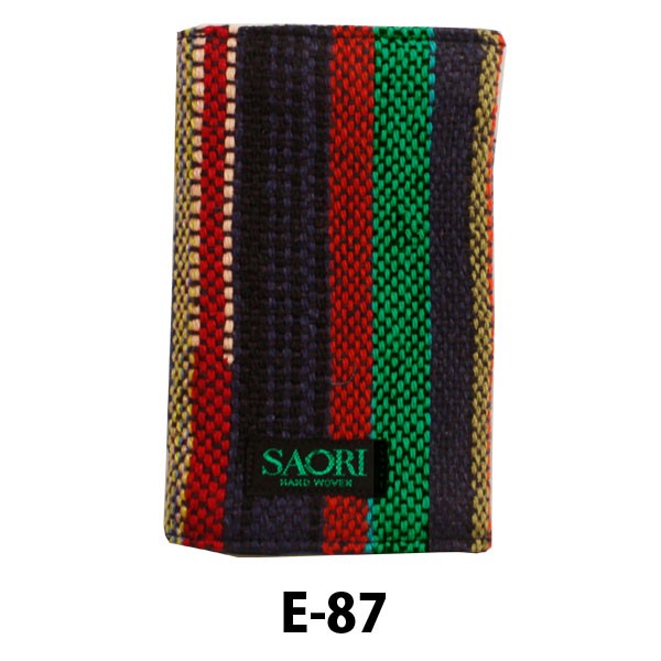 名刺入れ  レディース　整理　おしゃれ　布 さをり織り 送料無料 |  | 06