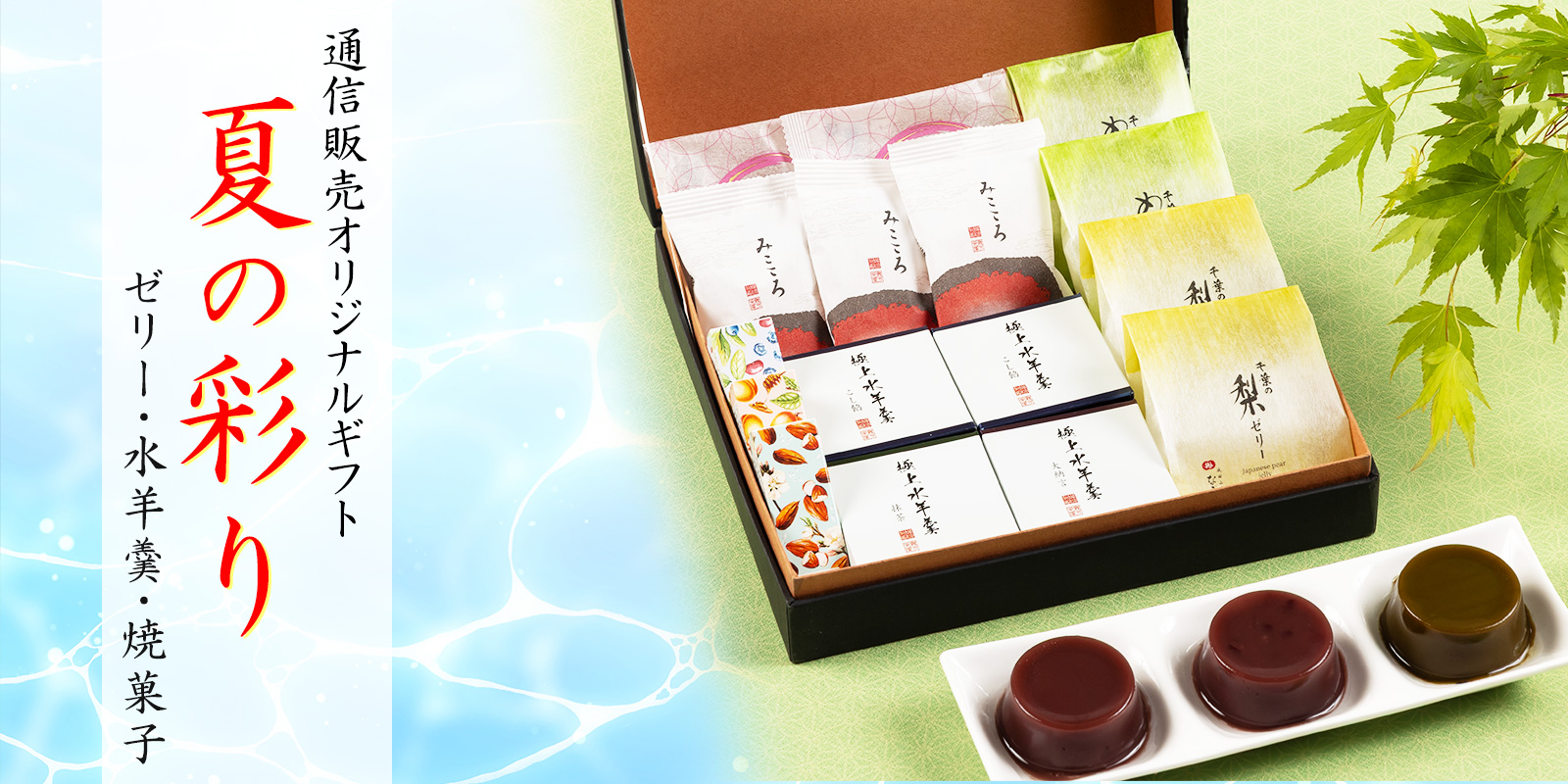 夏の和菓子ギフト　送料無料