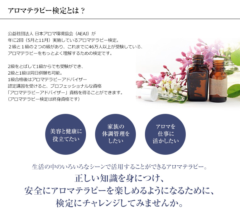 NAGOMI AROMA アロマテラピー検定 アロマ検定 香りの学びセット