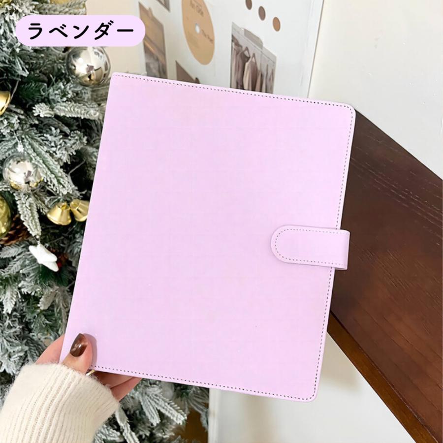 トレカケース ファイル 推し活 シール帳 韓国 バインダー 大容量