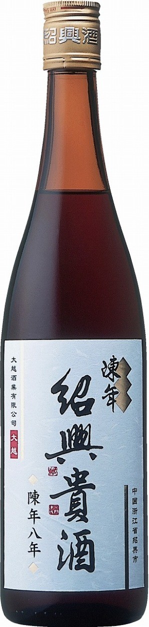 永昌源　陳年紹興貴酒　８年　１６．５度　６４０ｍｌ　中国酒