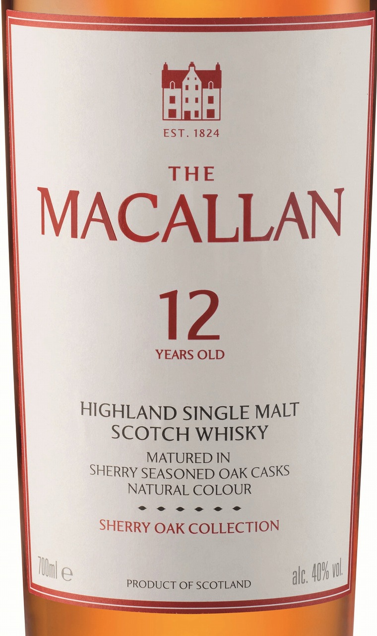 ※年末限定値下　マッカラン12年 シェリーオークカス700ml シングルモルト ザ・マッカラン シェリーオーク 12年 シェリーオーク/シングルモルト