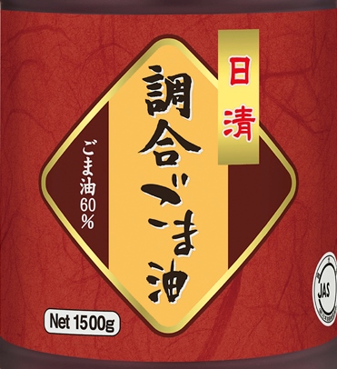 日清　調合ごま油　業務用　１５００ｇ　ポリ　日清オイリオ