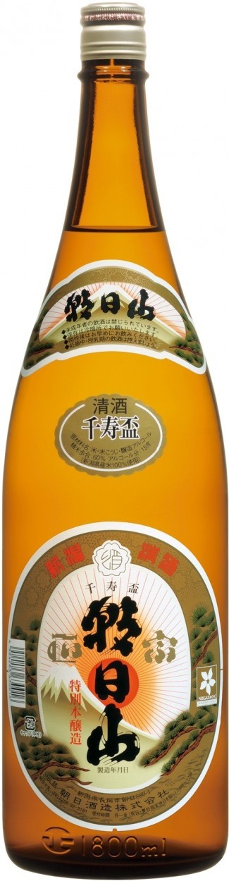 新潟県　朝日酒造　特別本醸造　千寿盃　久保田　１８００ｍｌ