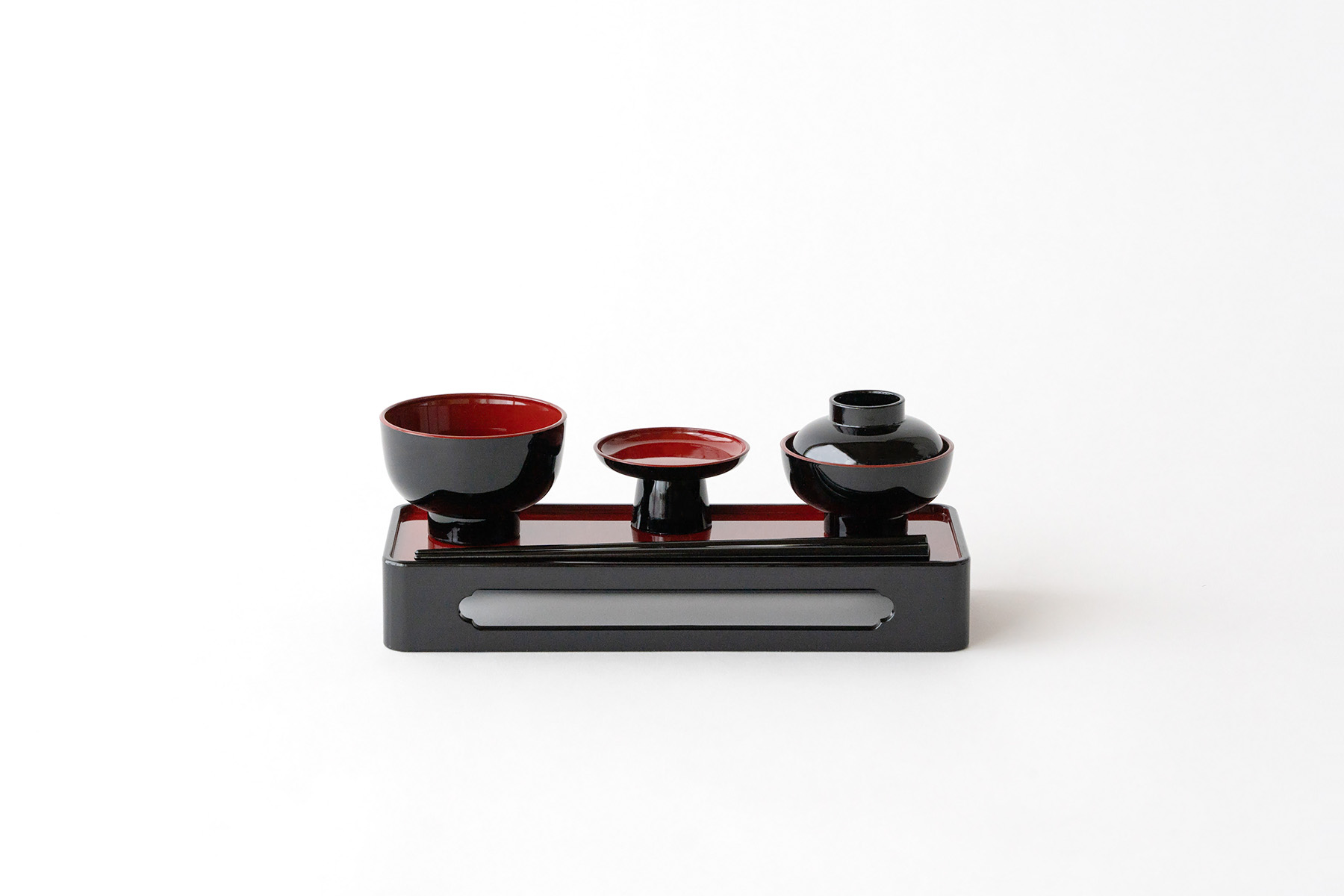 仏膳セット 略式 選べる2色 樹脂製 シンプル コンパクト 19.5センチ