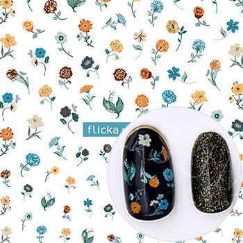 ĥᥭ flicka nail arts ץǥ塼4 English garden NN-FLI-107