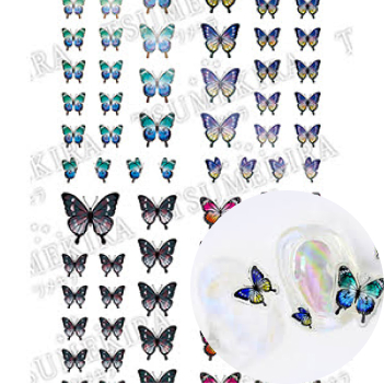 ĥᥭ TSUMEKIRA noble Elina ץǥ塼1 Metallic butterfly2 NO-ELN-102