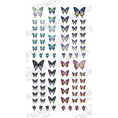 ツメキラ TSUMEKIRA noble Elina プロデュース1 Metallic butterfly2 NO-ELN-102｜nail-studio｜02