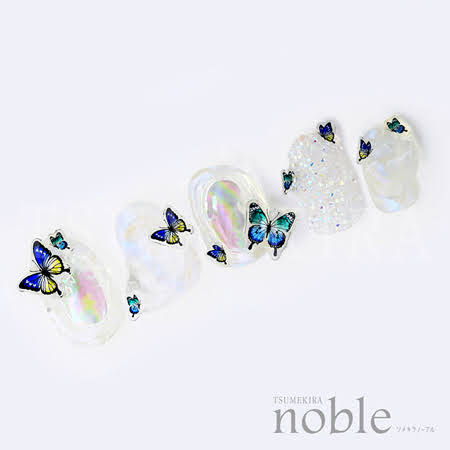 ツメキラ TSUMEKIRA noble Elina プロデュース1 Metallic butterfly2 NO-ELN-102｜nail-studio｜04