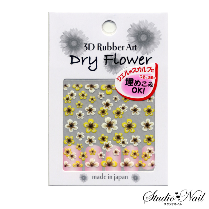 ߸˰ ǽͲ 3D RubberArt Фʥ꡼ Dry Flower 򲫿 DF-25  ͥ륷