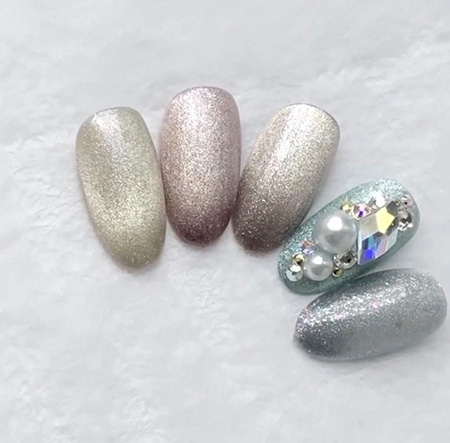 メール便送料無料 アイスジェル ICE GEL A BLACK スターギャラクシージェル ミルキーウェイ 各3g MILKY WAY｜nail-studio｜04