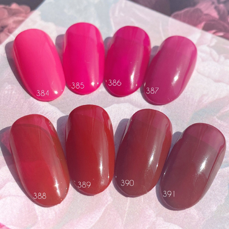 プレスト PRESTO カラージェル 384〜391 各2.7g Flower Petal Collection｜nail-studio｜02