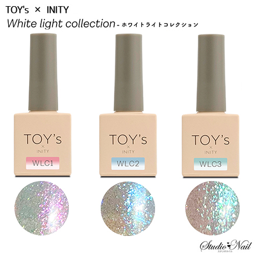 TOY's×INITY ホワイトライトコレクション マグネットジェル T-WLC 各7ml