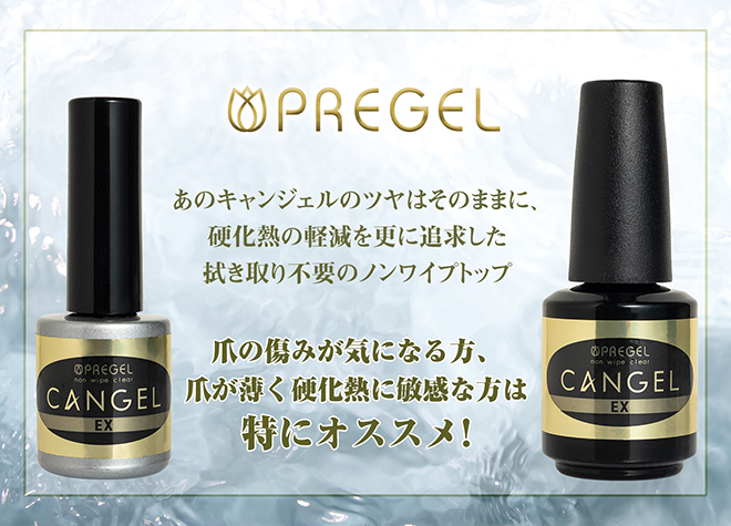 プリジェル PREGEL ノンワイプクリア キャンジェル EX 14g トップコート クリアジェル｜nail-studio｜03