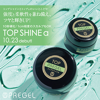 プリジェル PREGEL トップシャインa ジェル 15g クリアジェル｜nail-studio｜02