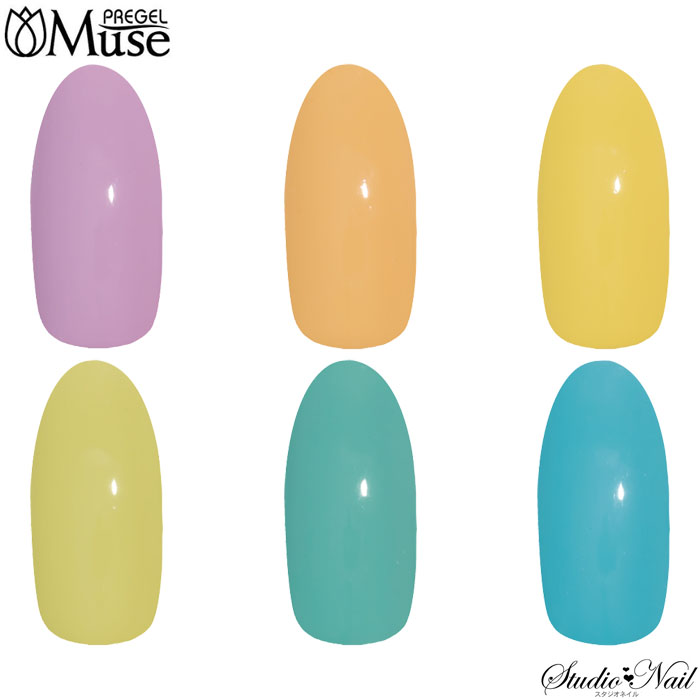 新品/未使用　プリジェル　ミューズ　8色セット PREGEL プリジェル ミューズ サニーデイ シリーズ カラージェル 各3g
